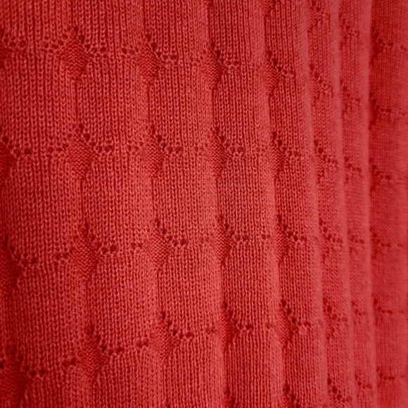 Vince Camuto Women's Sweater, Cotton/Viscose/Modal, Coral/Pink, Petite XS - Picture 5 of 11